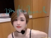 性感短发美女