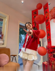性感美丽兼职小美女