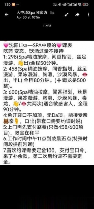 沈阳中项lisa无大